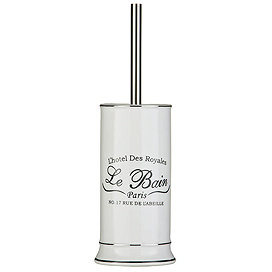 Le Bain White Ceramic Toilet Brush - 1601339 Large Image
