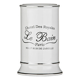 Le Bain White Ceramic Tumbler - 1601337 Large Image