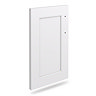 Left Hand Door for Chatsworth 600mm White Semi Recessed Basin Unit