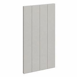 Left Hand Side Panel for Chatsworth 600mm Grey Semi Recessed Basin Unit