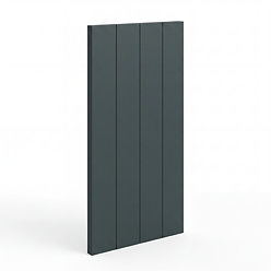 Left Hand Side Panel for Chatsworth 600mm Semi Recessed Green Basin Unit