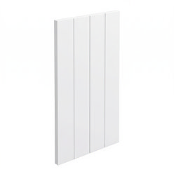 Left Hand Side Panel for Chatsworth 600mm White Semi Recessed Basin Unit