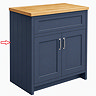 Left Hand Side Panel for Chatsworth Blue 810mm Vanity Unit