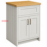 Left Hand Side Panel for Chatsworth Grey 590mm Vanity Unit