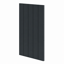 Left Hand Side Panel for Chatsworth Traditional Graphite 560mm 2 Drawer Wall Hung Vanity Unit