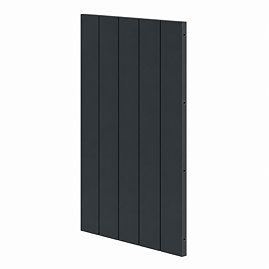 Left Hand Side Panel for Chatsworth Traditional Graphite 560mm 2 Drawer Wall Hung Vanity Unit