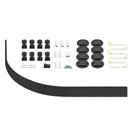 Leg + Panel Riser Kit for Black Slate Quadrant + Offset Quadrant Trays Medium Image
