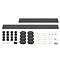 Leg + Panel Riser Kit for Graphite Slate Square + Rectangular Trays (over 1200mm) Large Image