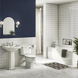 Legend Traditional Bathroom Suite Medium Image