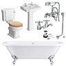 Legend Traditional Roll Top Bathroom Suite  Standard Large Image