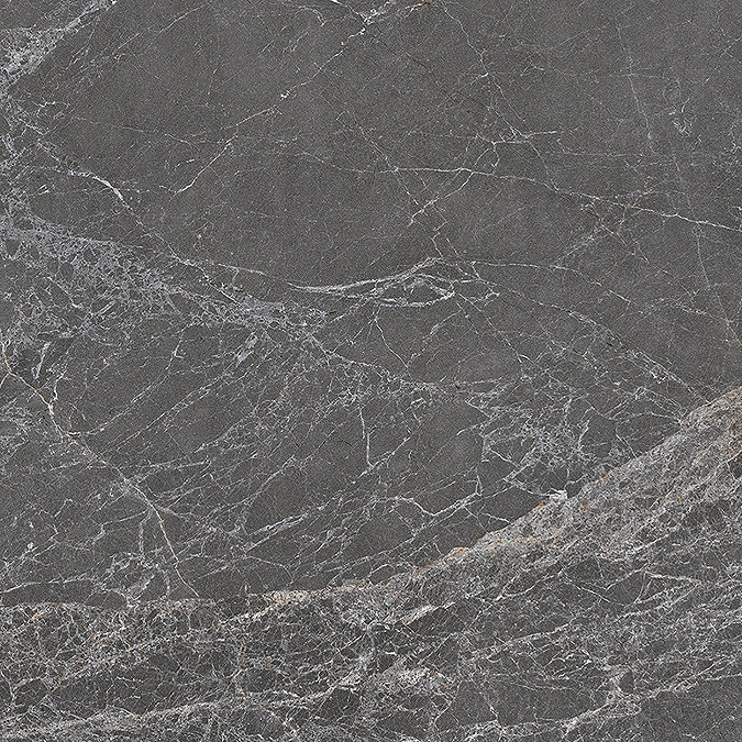 Lentella Dark Grey Stone Effect Tiles - 600 x 600mm