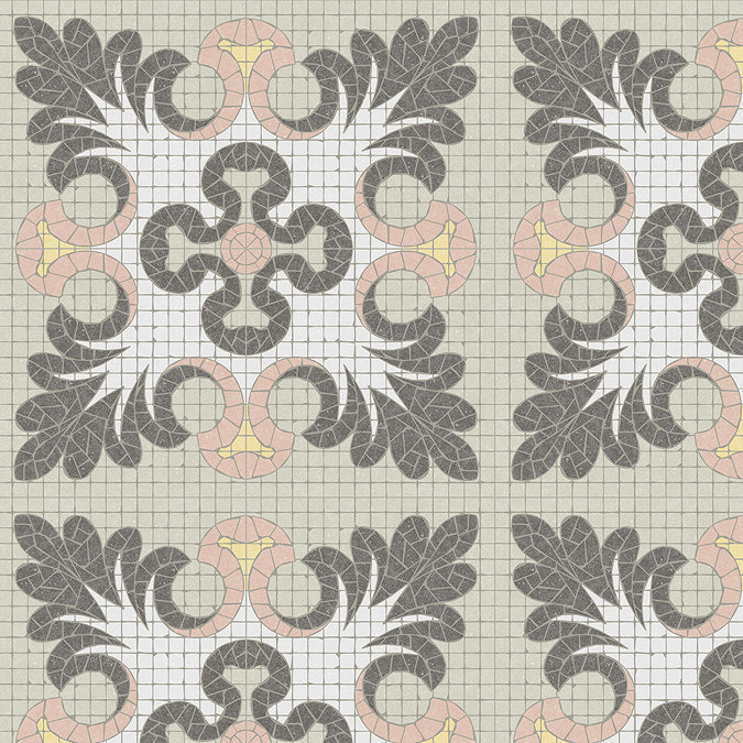 Leonidas Mosaic Effect Wall & Floor Tiles - 200 x 200mm