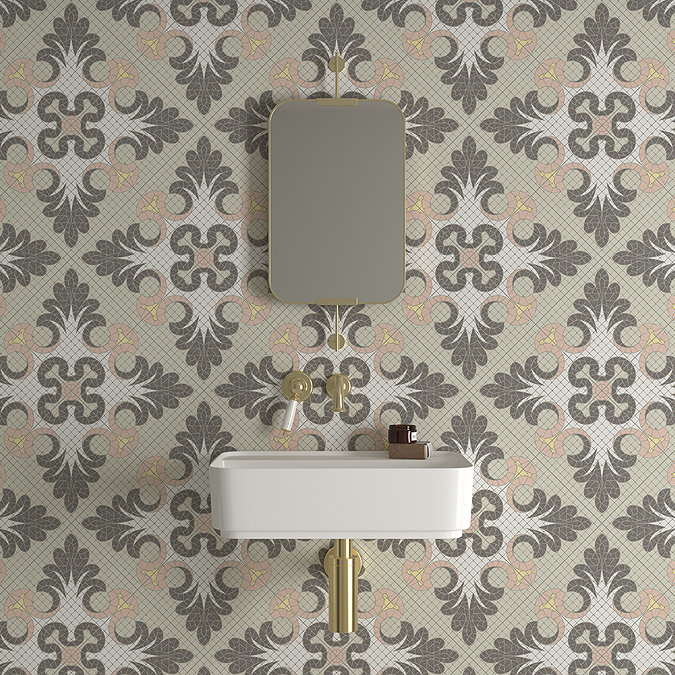 Leonidas Mosaic Effect Wall & Floor Tiles - 200 x 200mm