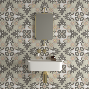 Leonidas Mosaic Effect Wall & Floor Tiles - 200 x 200mm