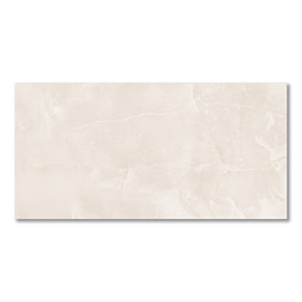 Lepanto Large Format Polished Beige Onyx Marble Effect Tiles - 600 x 1200mm