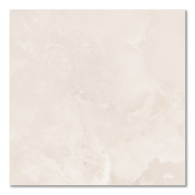 Lepanto Matt Beige Onyx Marble Effect Tiles - 600 x 600mm