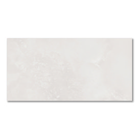 Lepanto Polished White Onyx Marble Effect Tiles - 300 x 600mm