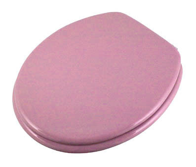 Lilac Wooden Toilet Seat Large Image