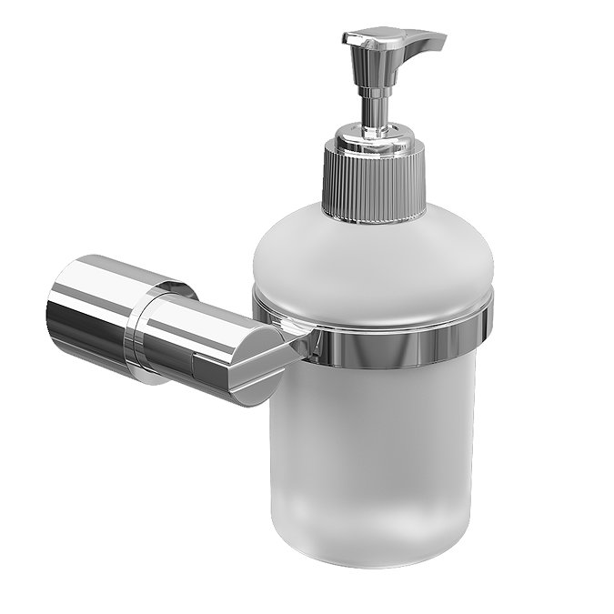 Lilly Modern Soap Dispenser & Holder - Chrome Large Image