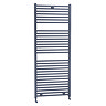 Lindley Straight Heated Towel Rail - W500 x H1420mm - Anthracite Large Image