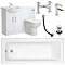 Linton Vanity Unit Complete Bathroom Package - 1700mm Large Image