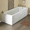 Linton Square Single Ended Acrylic Bath Profile Large Image