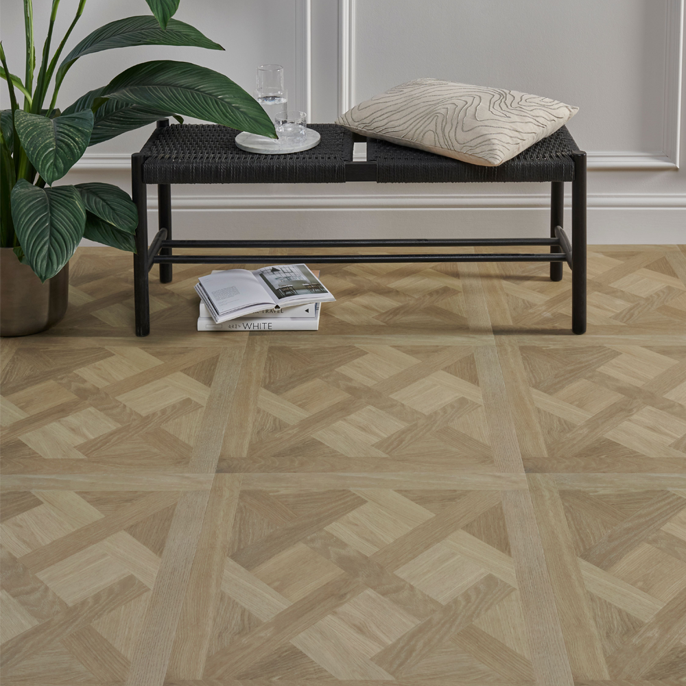 Liona by Luvanto Blossom Wood Oak Basketweave Premium Click Vinyl ...