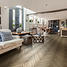 Liona by Luvanto Salvaged Oak Click Plus Herringbone Vinyl Flooring 126 x 630mm (Pack of 18)