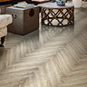 Liona by Luvanto Salvaged Oak Click Plus Herringbone Vinyl Flooring 126 x 630mm (Pack of 18)
