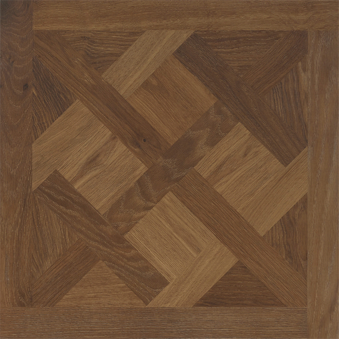 Liona by Luvanto Sienna Oak Basketweave Premium Click Vinyl Flooring 600 x 600mm (Pack of 6)