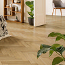 Liona by Luvanto Timeless Oak Click Plus Herringbone Vinyl Flooring 126 x 630mm (Pack of 18)