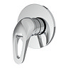 Liscia Modern Concealed Manual Shower Valve - Chrome