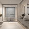 Lita Anti-slip Ivory Stone Effect Wall and Floor Tiles - 900 x 900mm