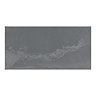 Lita Dark Grey Stone Effect Wall and Floor Tiles - 450 x 900mm