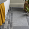 Lita Dark Grey Stone Effect Wall Tiles - 70 x 280mm