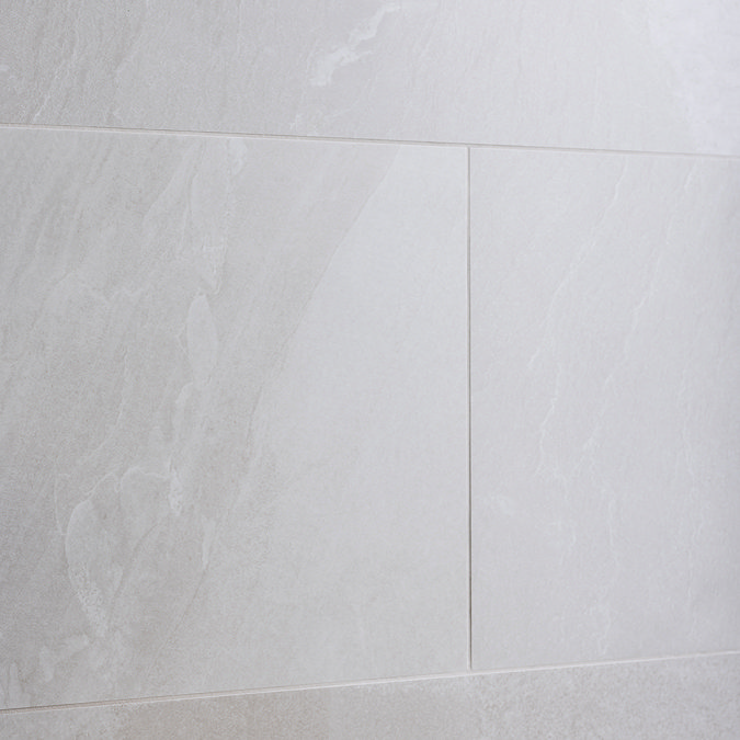 Lita Ivory Stone Effect Wall and Floor Tiles - 450 x 900mm