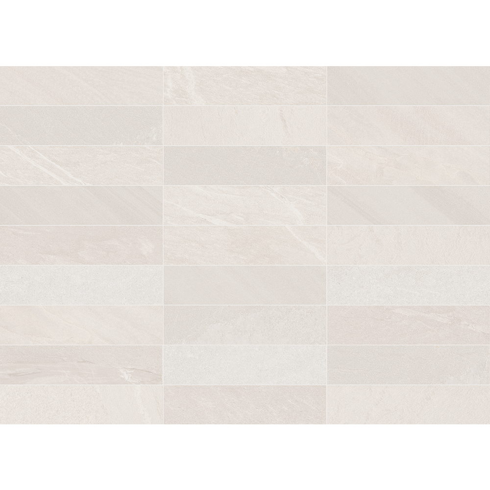 Lita Ivory Stone Effect Wall and Floor Tiles - 70 x 280mm