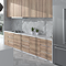 Lita Light Grey Stone Effect Wall and Floor Tiles - 70 x 280mm
