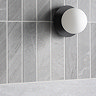 Lita Light Grey Stone Effect Wall and Floor Tiles - 70 x 280mm