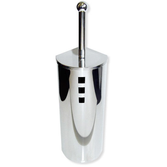 Lloyd Pascal - Stainless Steel Corner Toilet Brush Holder - 062.91.025 Large Image
