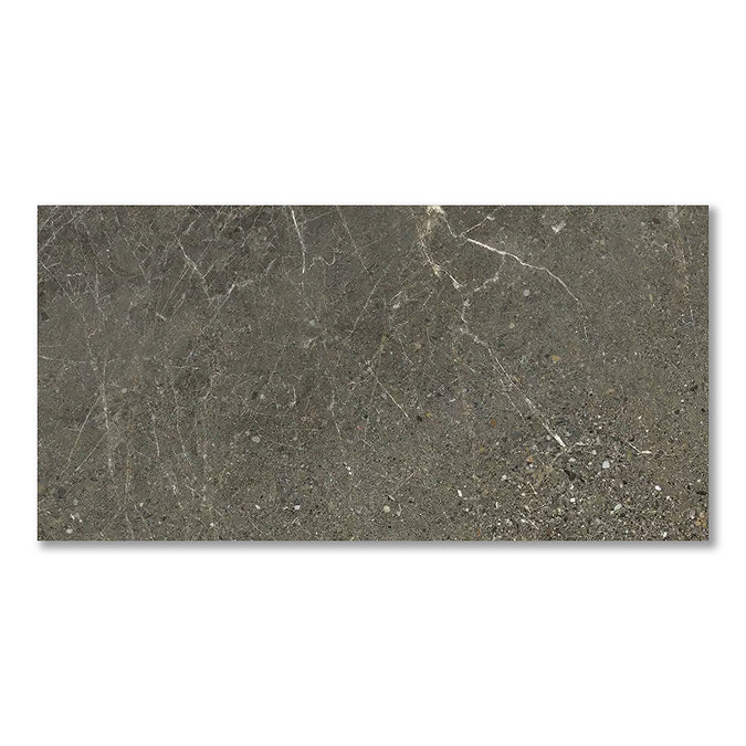Lorenna Anthracite Stone Effect Wall & Floor Tiles - 300 x 600mm