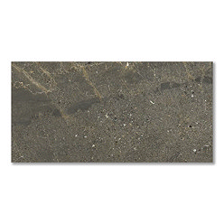 Lorenna Anthracite Stone Effect Wall & Floor Tiles - 300 x 600mm