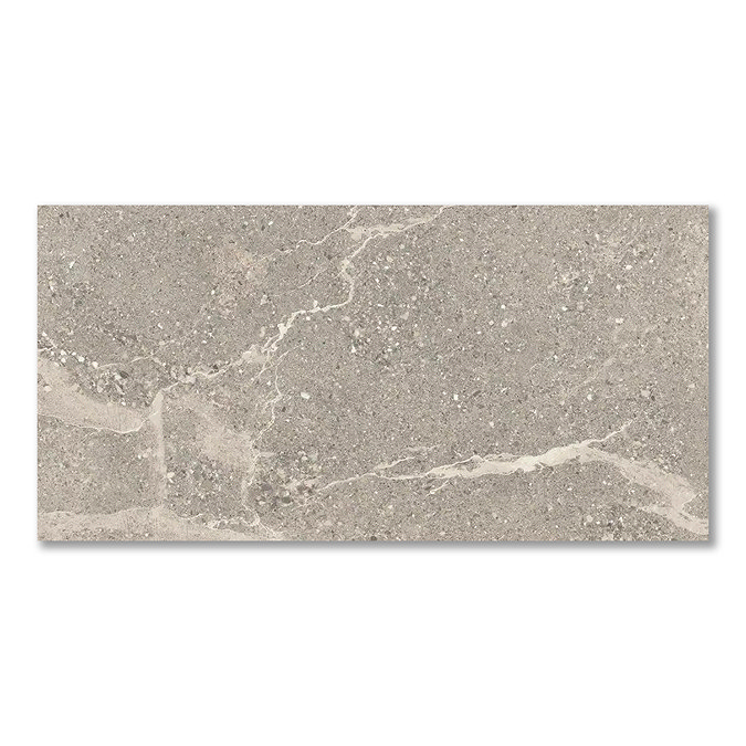 Lorenna Grey Stone Effect Wall & Floor Tiles - 300 x 600mm