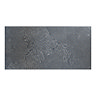 Loretta Anthracite Stone Effect Wall & Floor Tiles - 315 x 615mm