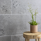Loretta Dark Grey Stone Effect Wall & Floor Tiles - 315 x 615mm