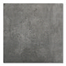 Lorita Dark Grey Concrete Effect Tiles - 600 x 600mm