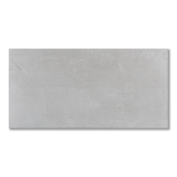 Lorita Light Grey Concrete Effect Tiles - 300 x 600mm