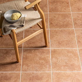 Lothian Beige Stone Effect Anti-slip Floor Tiles - 333 x 333mm