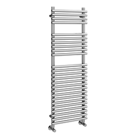 Luca Designer Heated Towel Rail 400 x 1200mm Chrome