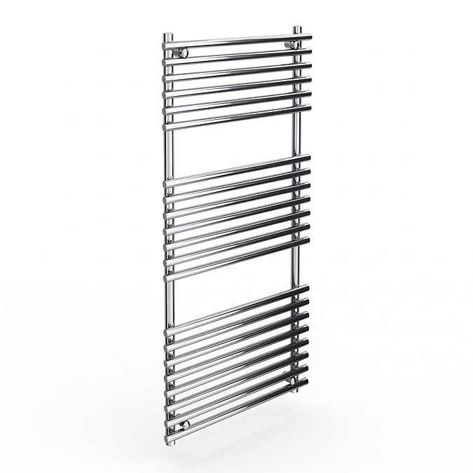Luca Designer Heated Towel Rail 500 x 1200mm - Chrome